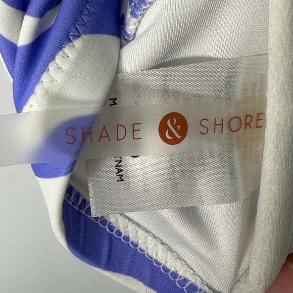 Shade & Shore Purple Zebra Stripe Unlined Underwire Bikini Top 38DD‎ - Picture 4 of 5